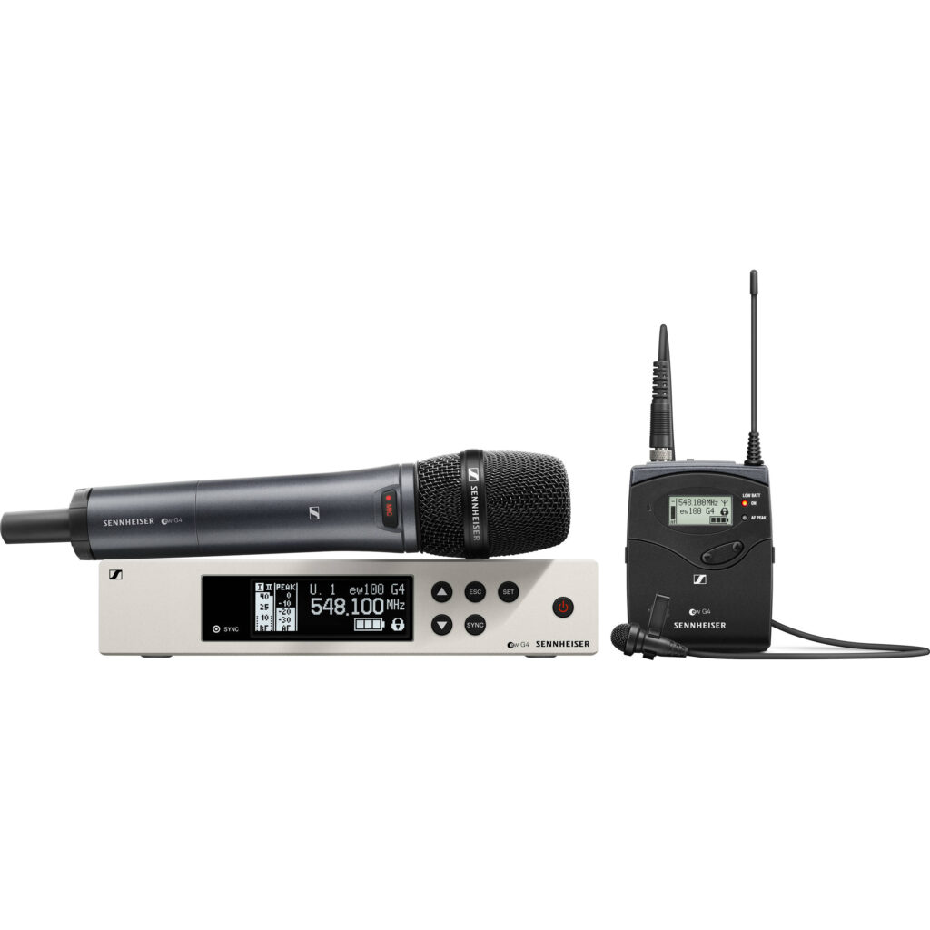 Sennheiser EW 100 G4835S Wireless Handheld Microphone System with MMD