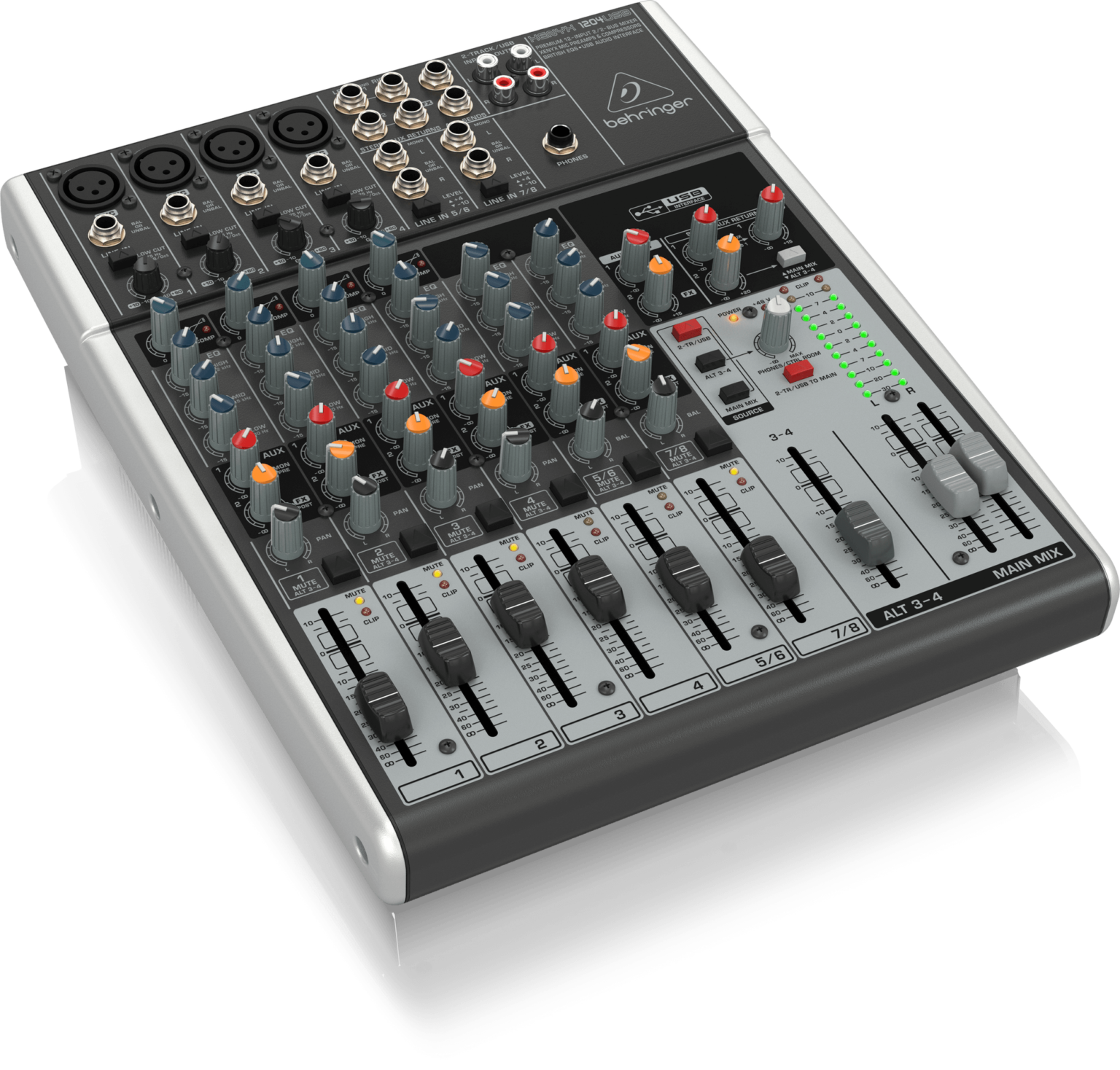 Behringer Xenyx 1204USB Premium 12Input 2/2Bus Mixer
