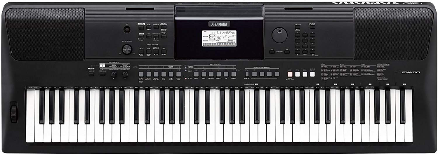 Yamaha Portable Keyboard PSR-EW410 - Audio Shop Dubai