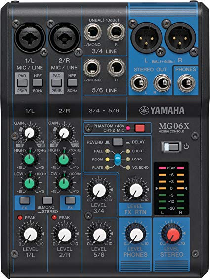 Yamaha MG06X Professional Mixer