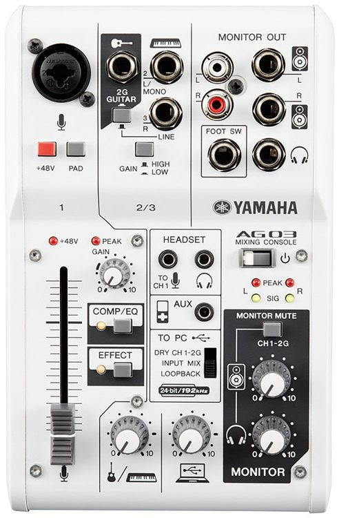 Yamaha AG03 USB Mixer