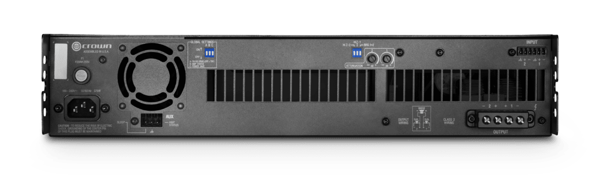 Crown DCi 2|600 Two-channel, 600W @ 4Ω Analog Power Amplifier
