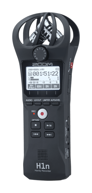 Zoom H1n Ultra-Portable Digital Audio Recorder