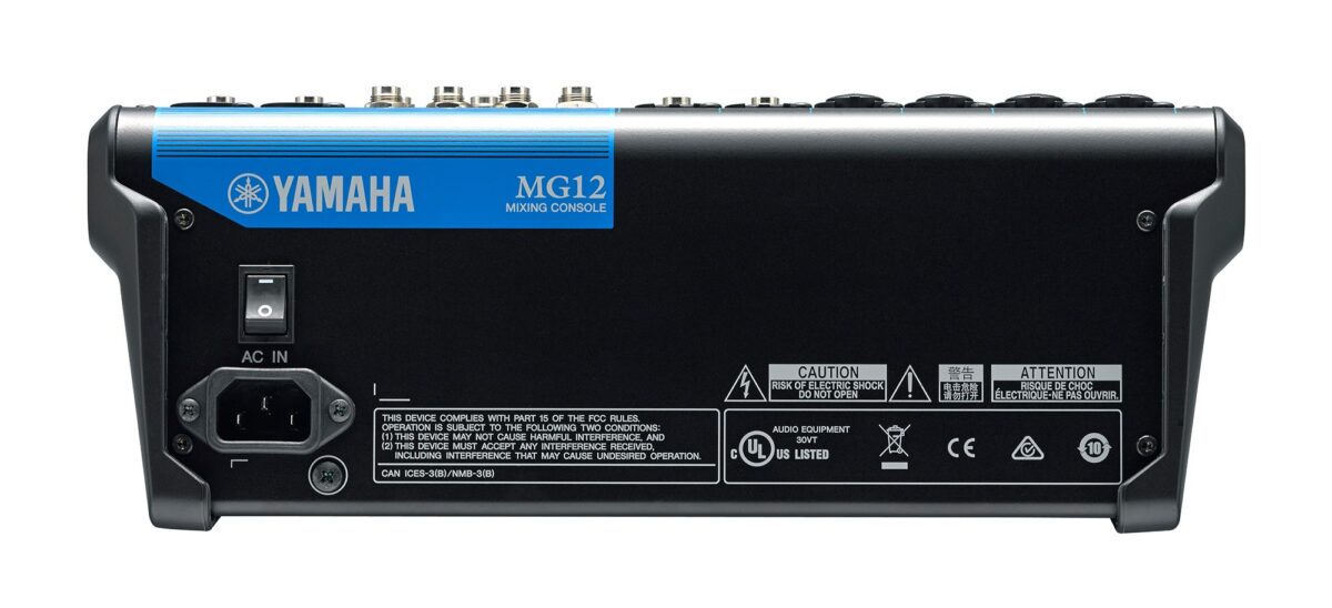 Yamaha MG12 12-Input 4-Bus Mixer
