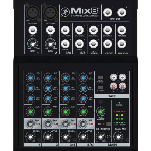 mackie mixer