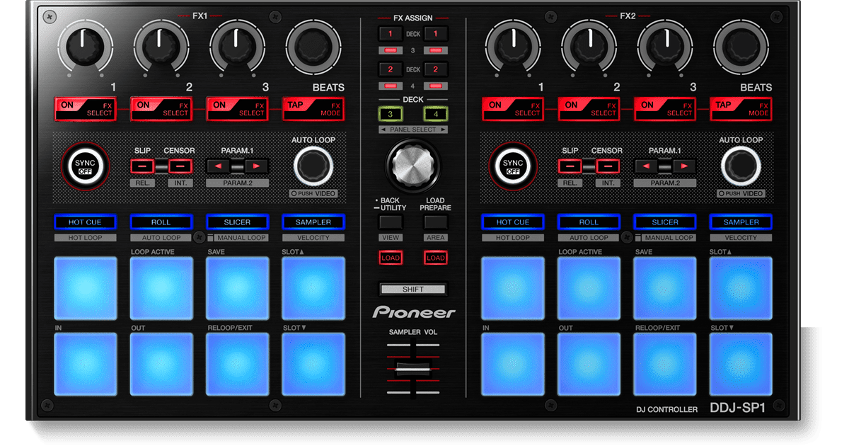 Pioneer DJ Controller DDJSP1 Audio Shop Dubai