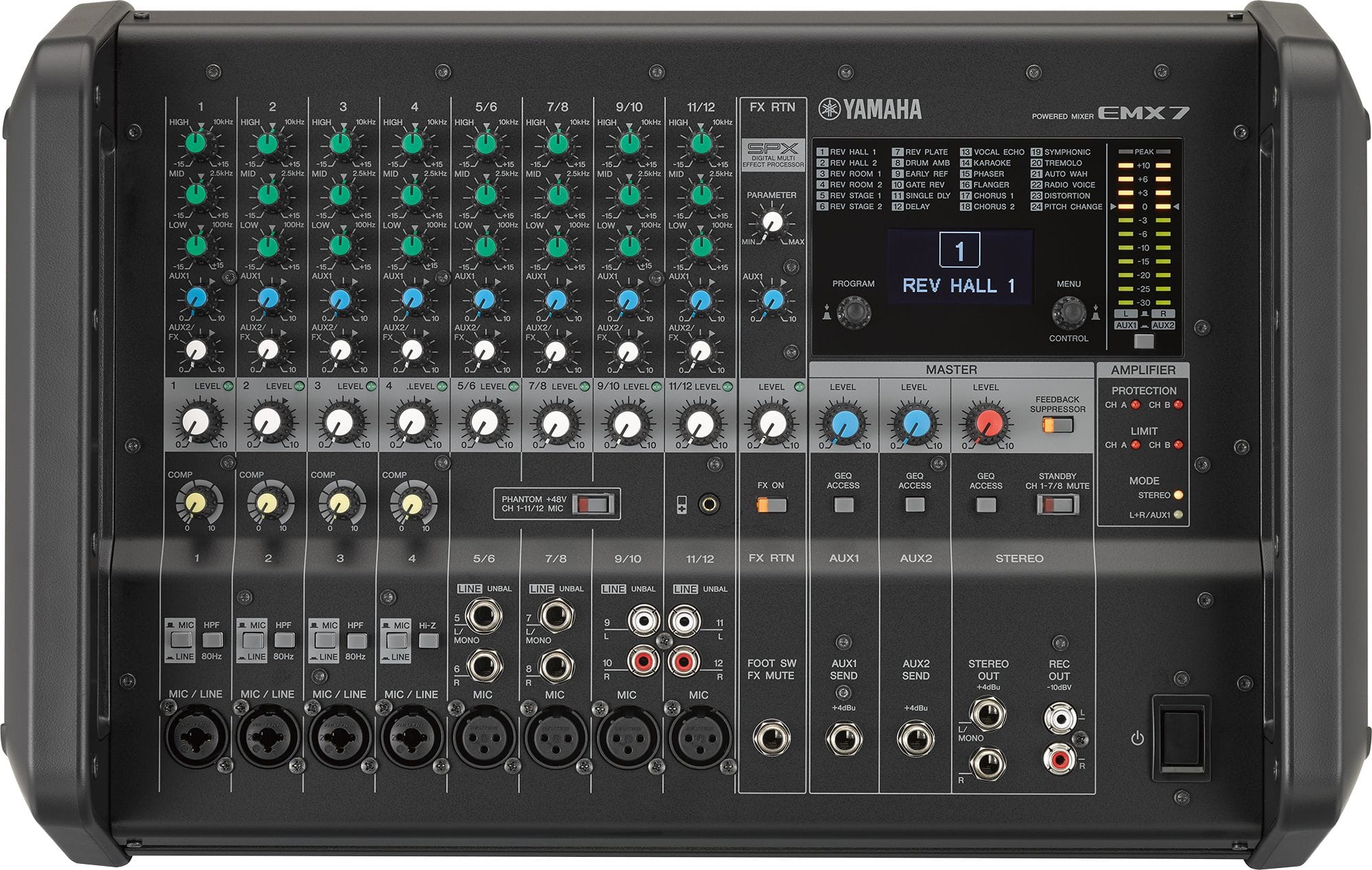 Yamaha EMX7 Stereo Mixer