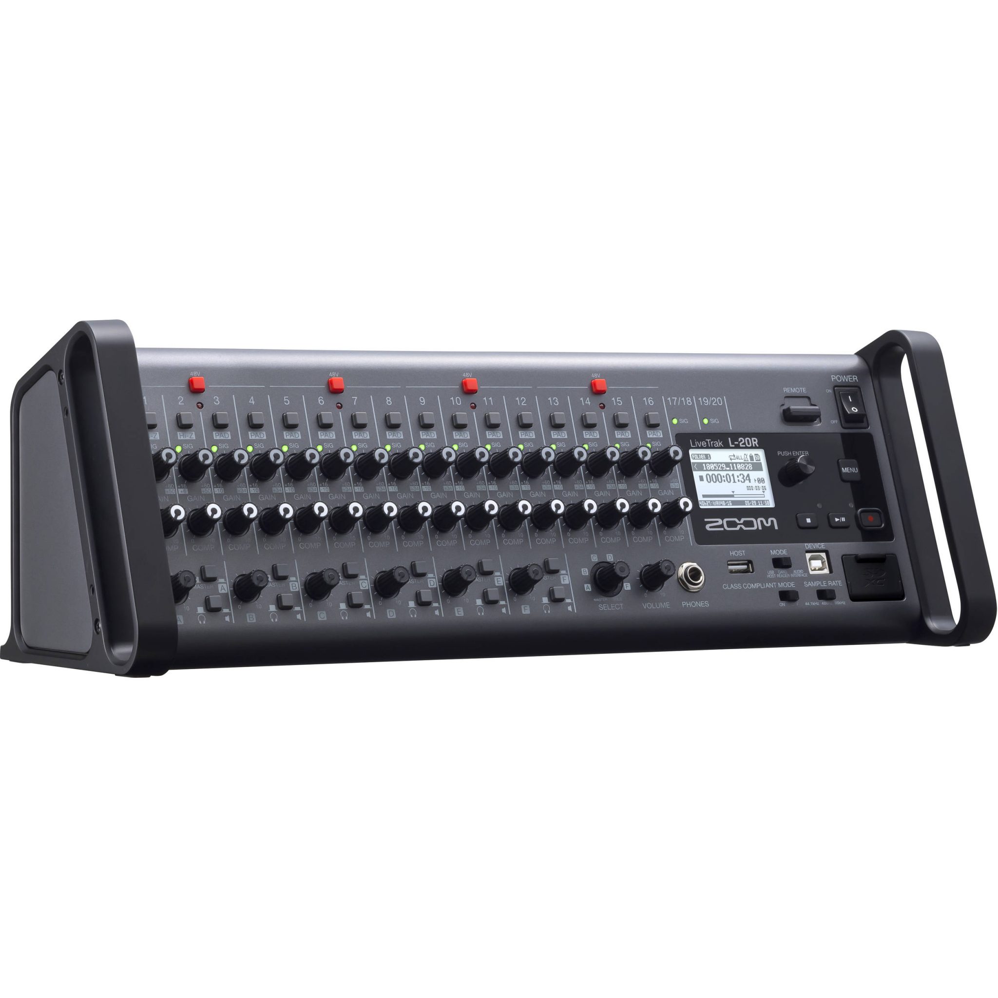 Zoom L20R Remotecontrolled Digital Mixer / Recorder