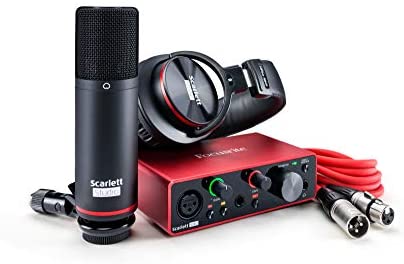 Focusrite Scarlett 2i2 Studio 3rd Gen Recording Bundle