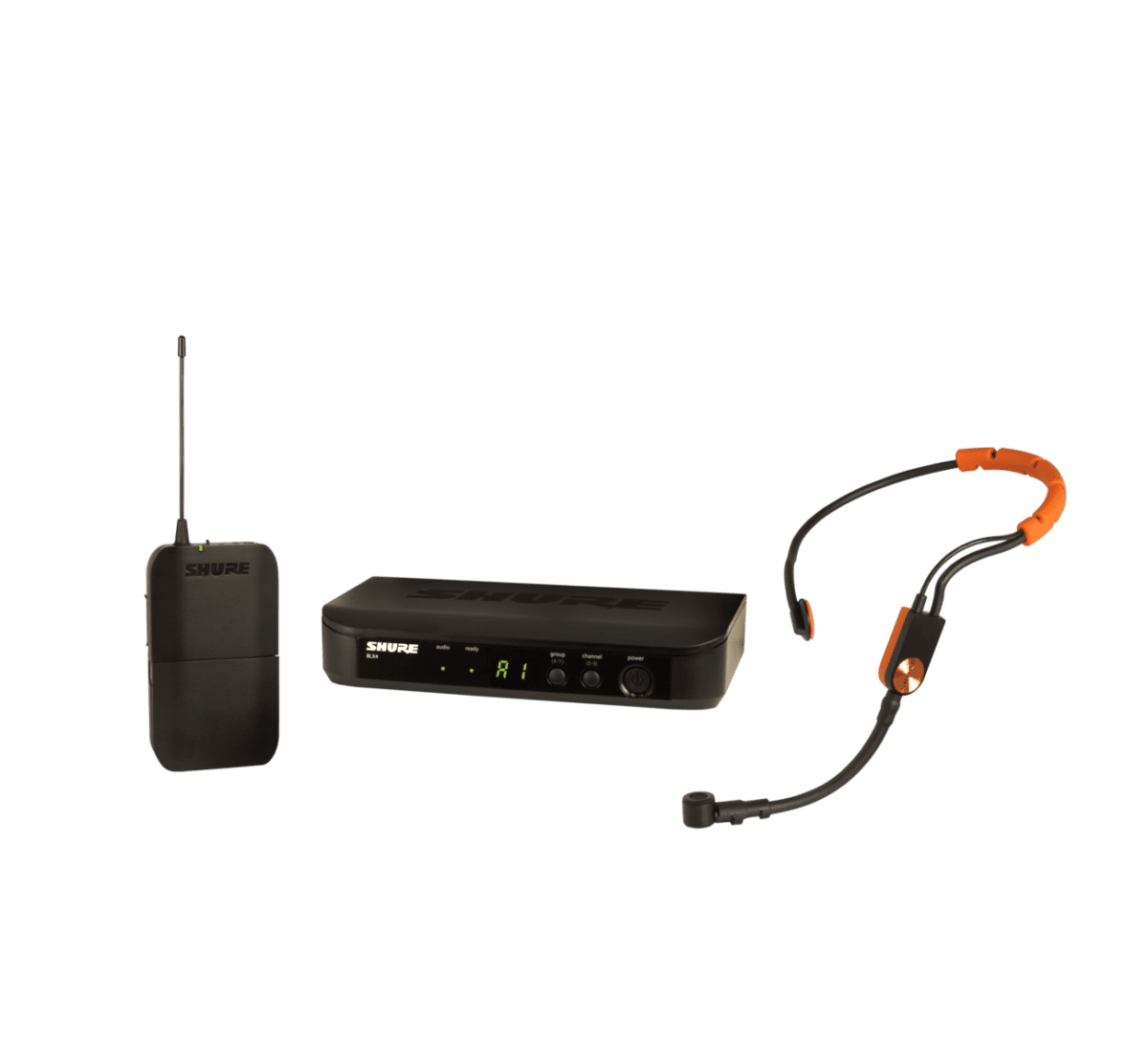 SHURE - BLX14UK/MX53-K14 BLX14 Headset System With /MX153