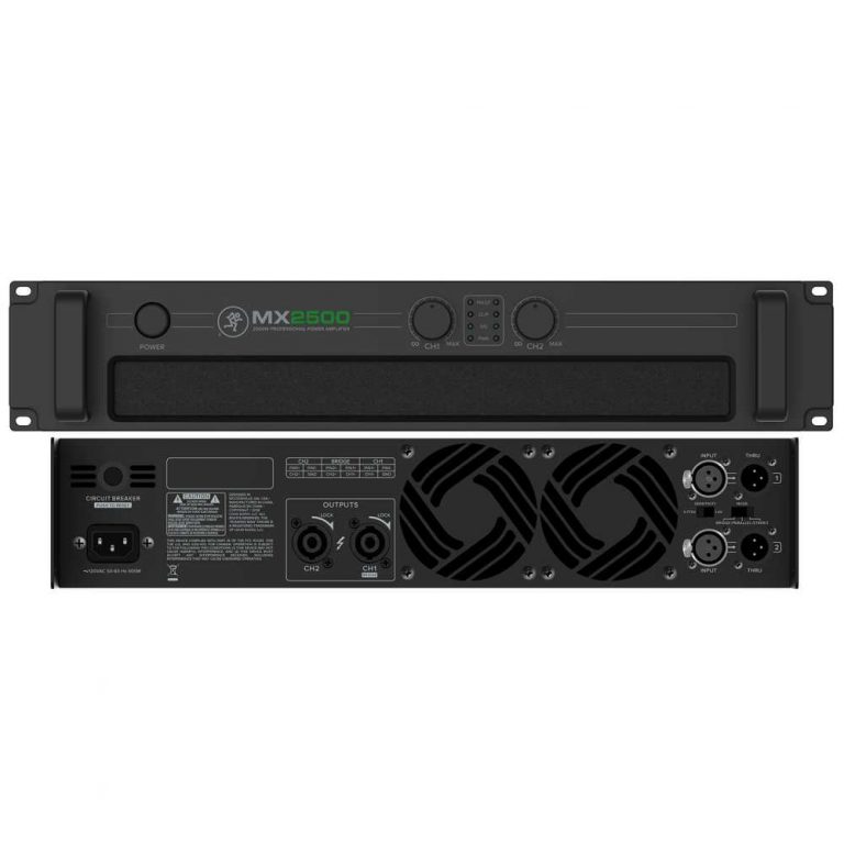 MX2500 1500W Professional Power Amplifier Audio Shop Dubai