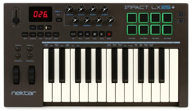 Nektar Impact LX25+ 25-key Keyboard Controller