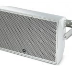 The AW595 is a high power, lightweight, 2-way, full-range loudspeaker system comprised of the JBL Differential Drive dual voice coil and dual magnetic gap 2265H-1 380 mm (15 in) low-frequency driver and 2432H high-frequency 38 mm (1.5 in) exit, 75 mm (3 in) voice-coil compression driver.