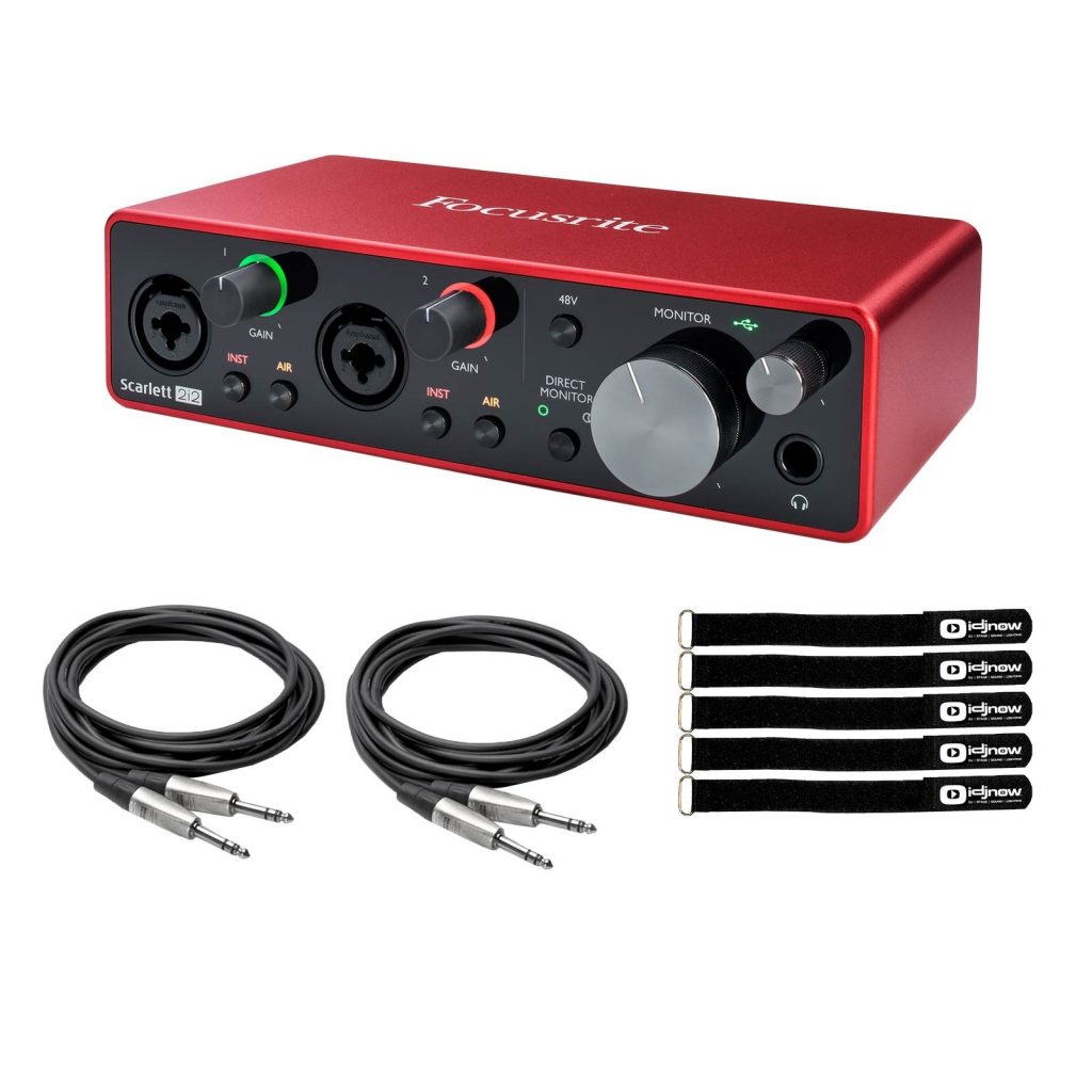 Focusrite Scarlett Solo 3rd Gen USB Audio Interface Audio Shop Dubai