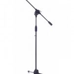 bespeco - MSF01C - Pro Microphone Boom Stand with Chromed Button