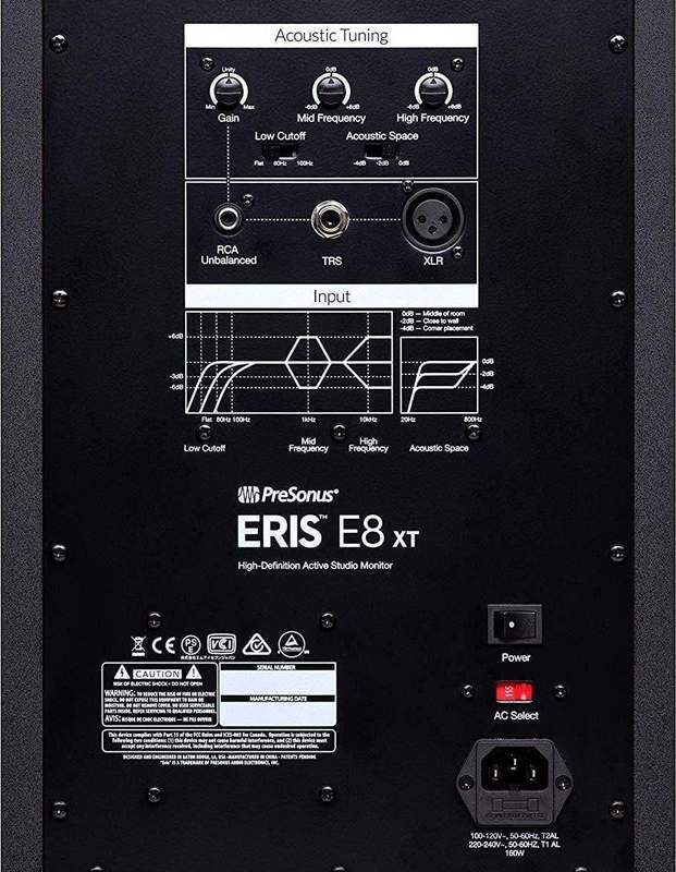 PreSonus Eris E8 XT 8" Powered Studio Monitor