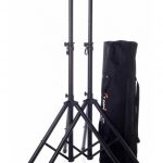 Bespeco - SH80NP - 2 Speaker Stands With Pouch