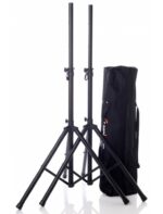 Bespeco - SH80NP - 2 Speaker Stands With Pouch