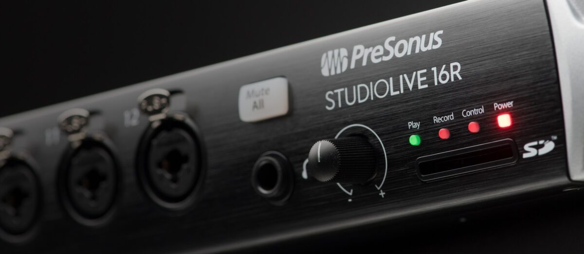 PreSonus StudioLive 16R 16-channel Rackmount Digital Mixer