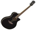 Yamaha APX600BLK Semi-Acoustic Guitar - Black