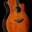 Yamaha APX600FM Flame Maple Amber Acoustic-Electric Guitar