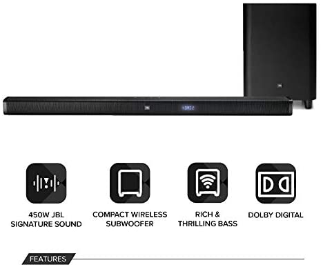 JBL 3.1 Channel 4K HD Soundbar with 10” Wireless Subwoofer - Shop Dubai
