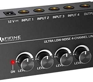 Fifine N5 4-Channel Line