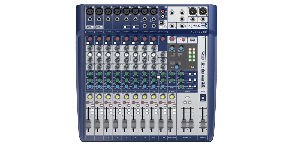 Soundcraft Signature 12 Mixer with Effects
