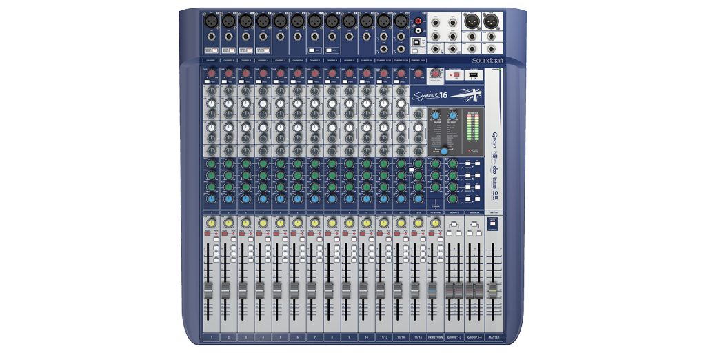 Soundcraft Signature 16 Mixer with Effects