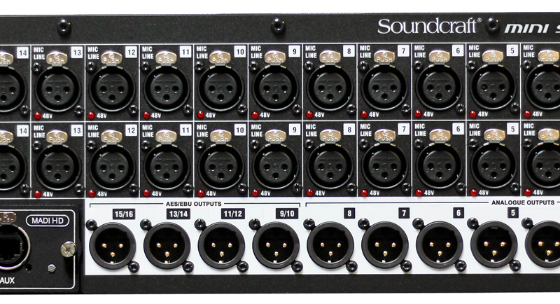 Soundcraft Mini Stagebox 16i 16-channel Digital Stagebox