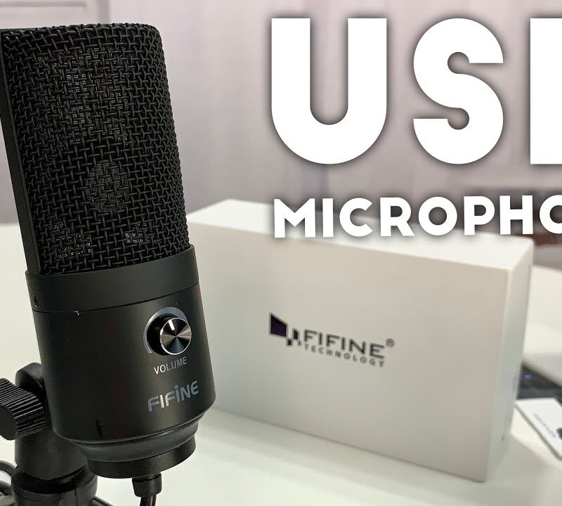 Fifine Metal Condenser Recording Microphone k669B