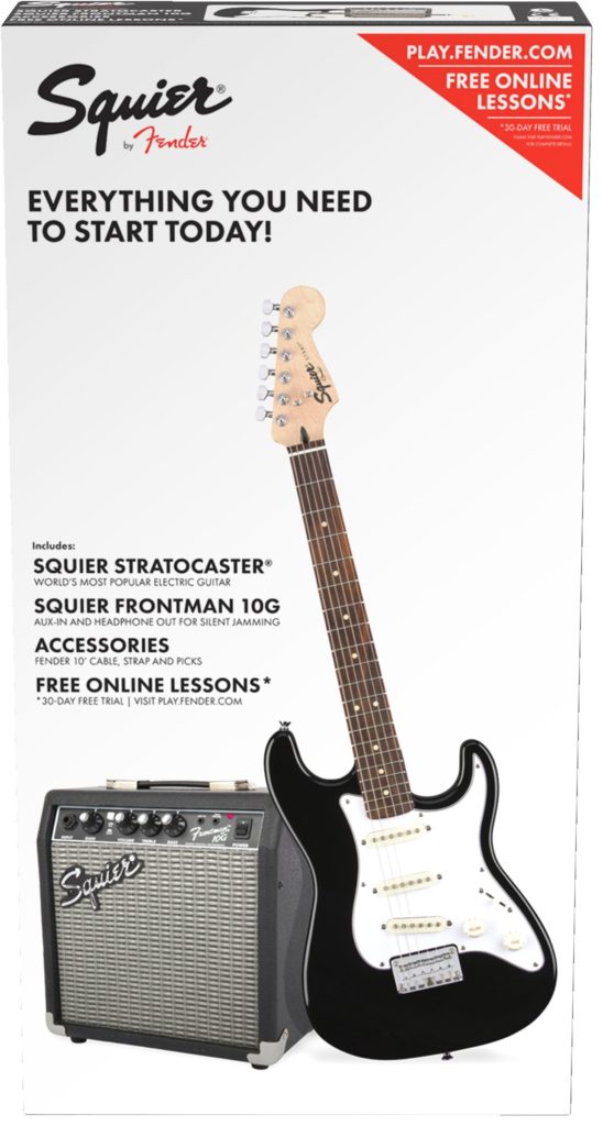 Fender Squier Short Scale Strat Pack SSS