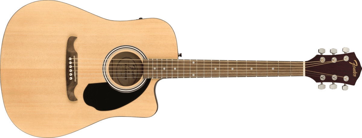 Fender FA-125CE Dreadnought, Walnut Fingerboard Acoustic Guitar