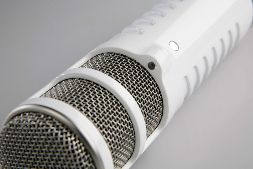 rode podcaster usb broadcast microphone