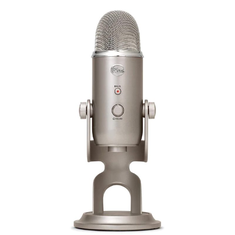 Blue Yeti Microphone Usb Condenser Microphone For Live Broadcasting And Recording Sound Audio Shop Dubai