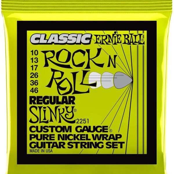 Regular Slinky Rock n Roll Pure Nickel Wrap Electric Guitar String