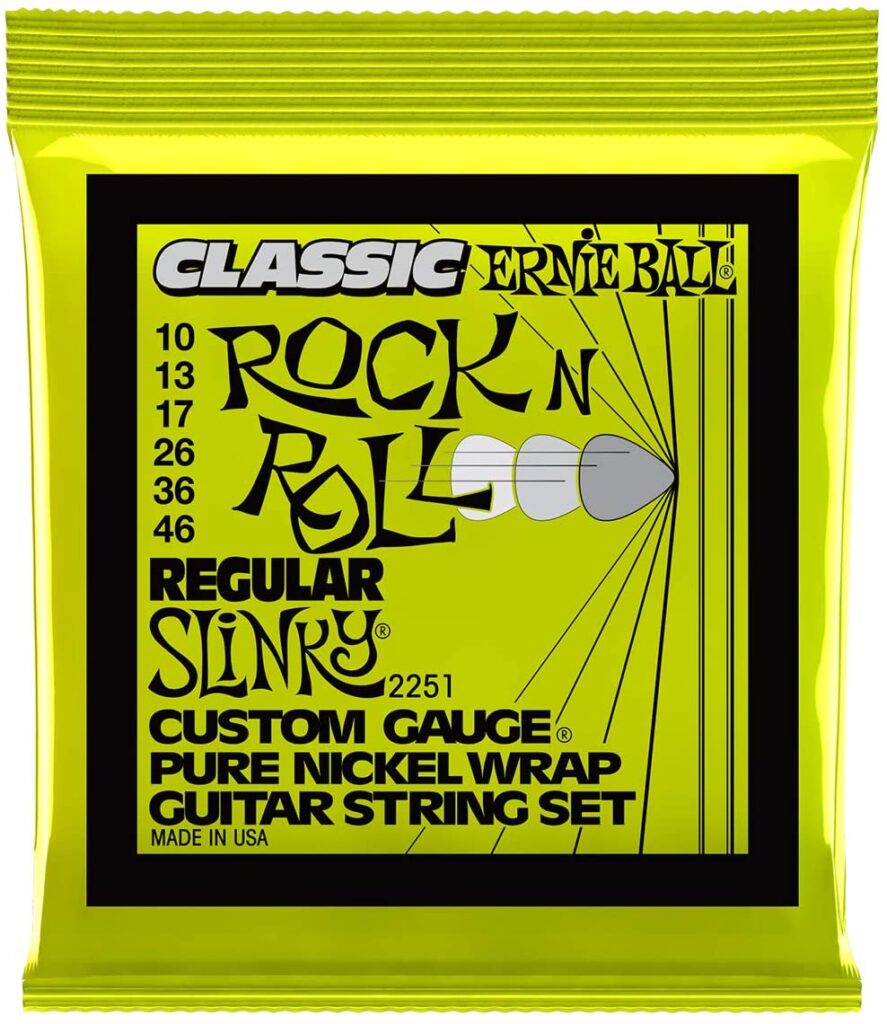 Regular Slinky Rock n Roll Pure Nickel Wrap Electric Guitar String