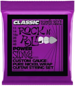 Power Slinky Classic Rock n Roll Pure Nickel Wrap Electric Guitar String
