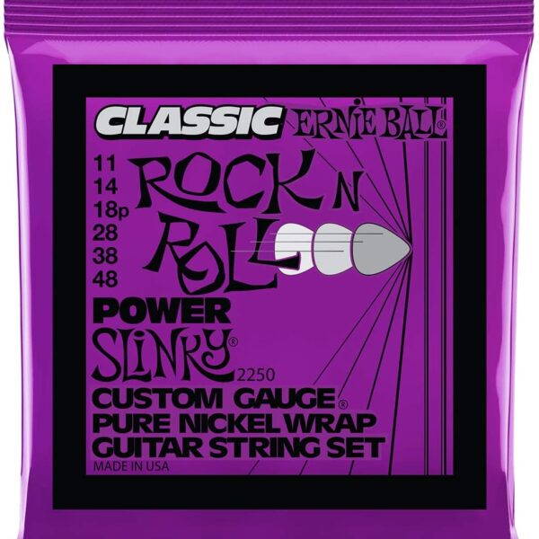 Power Slinky Classic Rock n Roll Pure Nickel Wrap Electric Guitar String