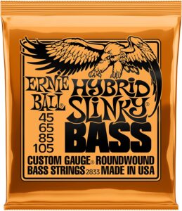 Hybrid Slinky Nickel Wound Electric Bass String 