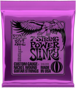 Power Slinky 7 String Nickel Wound Electric Guitar String 