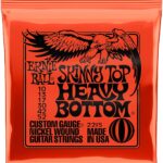Ernieball Skinny Top Heavy Bottom Slinky Nickel Wound Electric Guitar String
