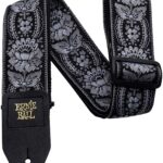 Silver Orleans Jacquard Strap