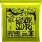 Regular Slinky 7- String Nickel Wound Electric Guitar Strings