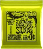 Regular Slinky 7- String Nickel Wound Electric Guitar Strings