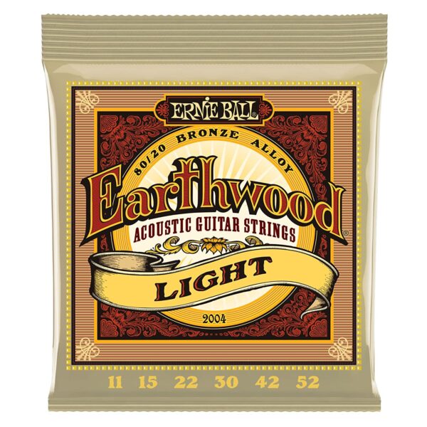 Earthwood Medium Light 80/20 Light Acoustic Guitar String