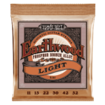 Earthwood Light Phosphor Bronze Acoustic Guitar Strings - 11-52 Gauge - P02148