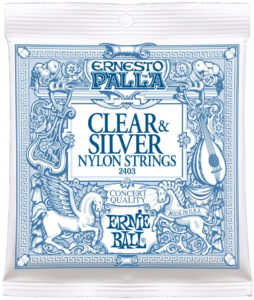 Ernesto Palla Clear and Silver Nylon Classical Guitar String