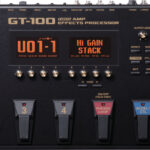 BOSS GT-100 Guitar Processor