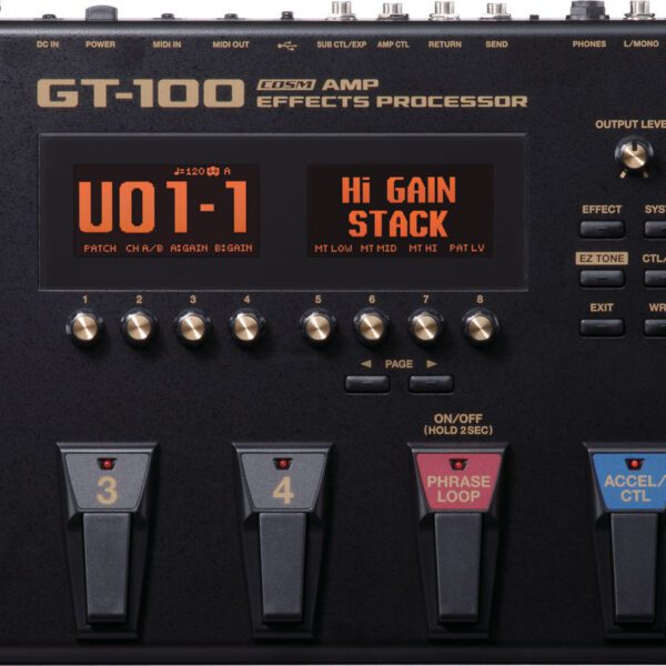 BOSS GT-100 Guitar Processor